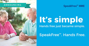 Available Now! BLOM-SINGER® SPEAKFREE™ HME HANDS FREE VALVE
