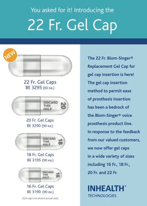 BLOM-SINGER REPLACEMENT GEL CAPS FOR VOICE PROSTHESIS
